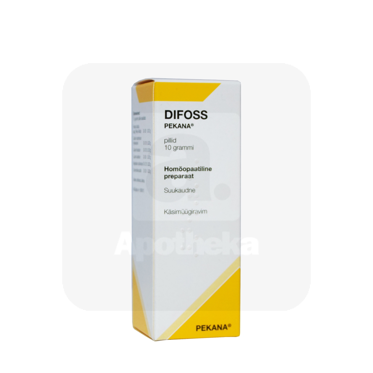 DIFOSS PEKANA PILLID 10G - Изображение товара
