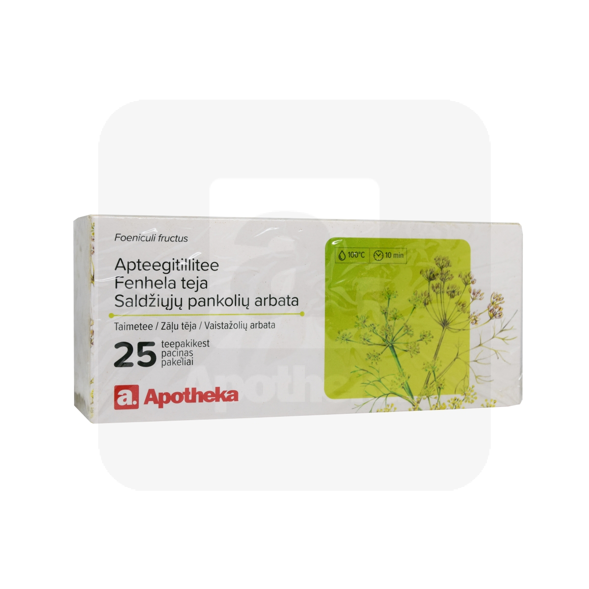 A. APTEEGITILLITEE (FOENICULI FRUCTUS) 1,5G N25 - Изображение товара 1