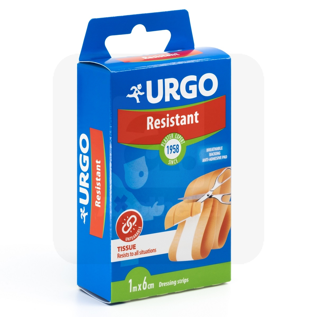 URGO PLAASTER RESISTANT 6CMX1M
