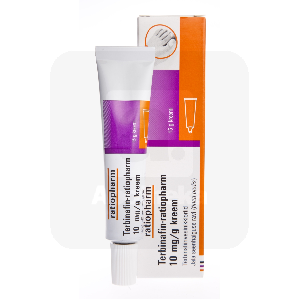 TERBINAFIN-RATIOPHARM KREEM 10MG/G 15G - Изображение товара