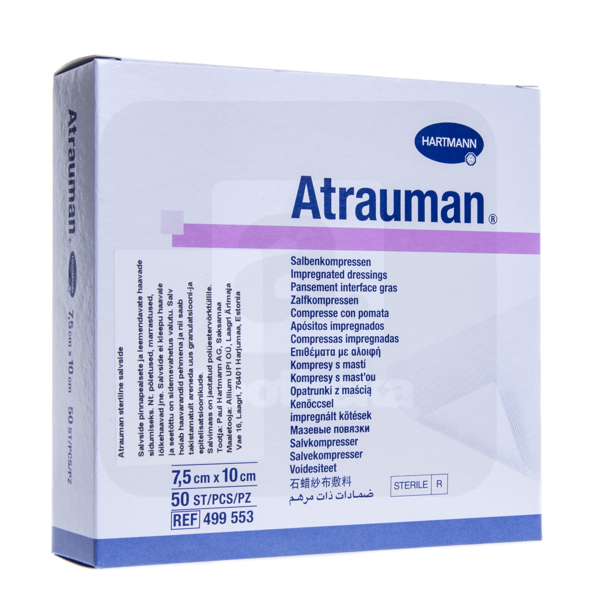 ATRAUMAN SALVSIDE STER 7,5X10CM N50 /499553/