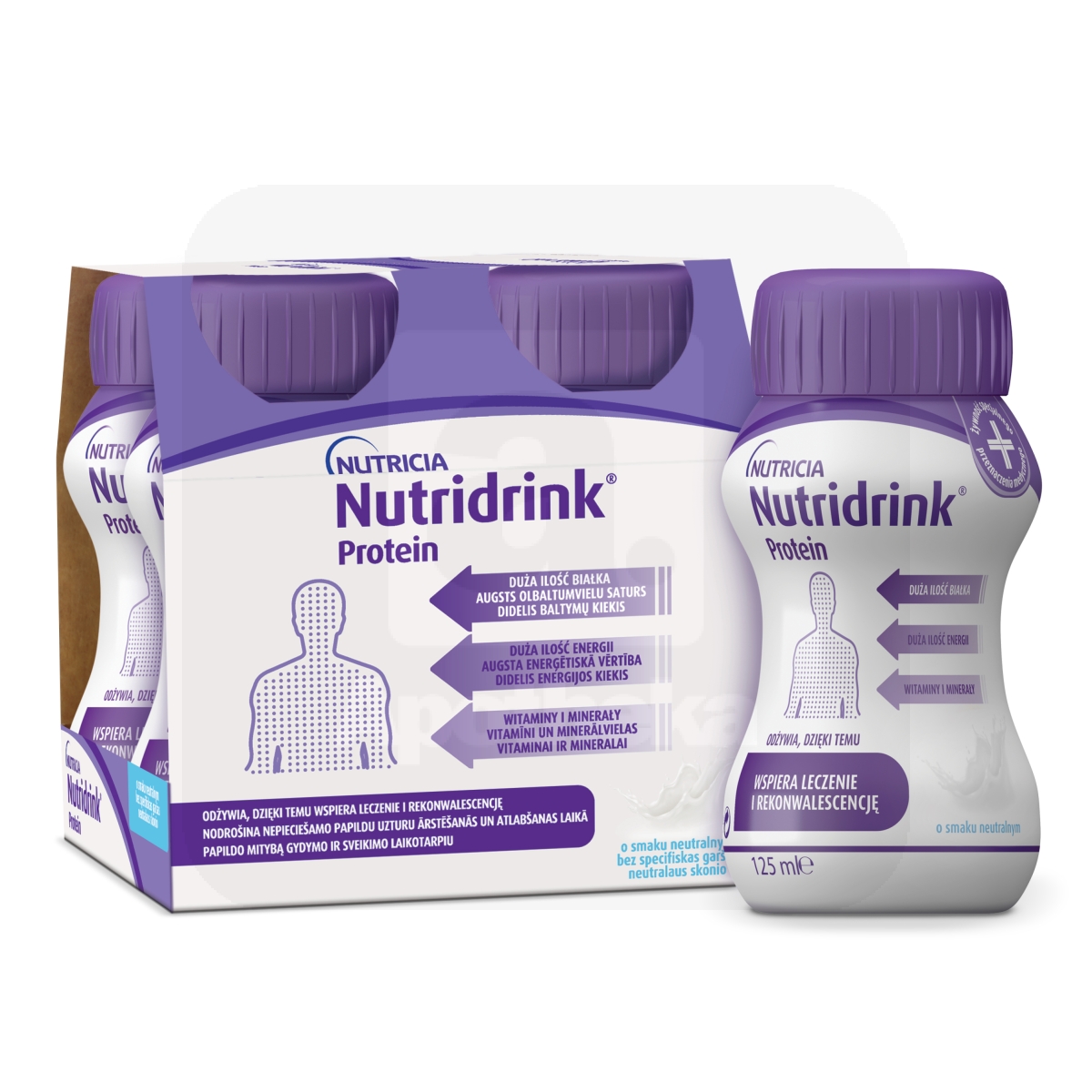 NUTRIDRINK PROTEIN NEUTRAALNE 125ML N4 - Изображение товара