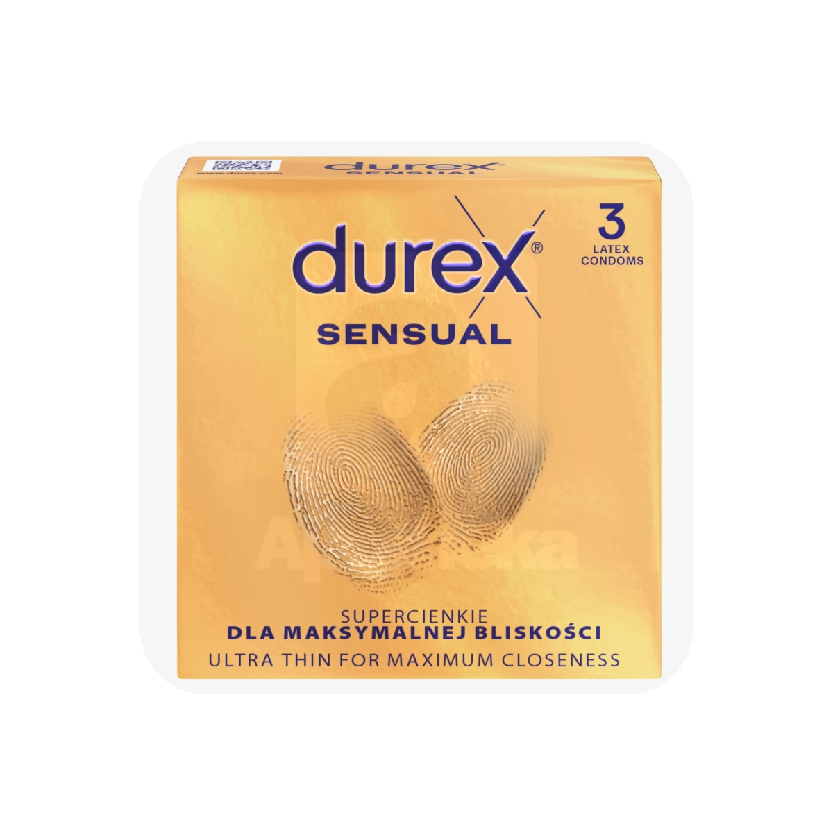 DUREX KONDOOMID SENSUAL N3 - Изображение товара