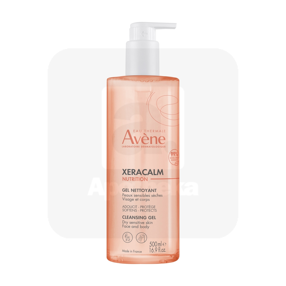 AVENE XERACALM NUTRITION PESEMISGEEL 500ML - Изображение товара
