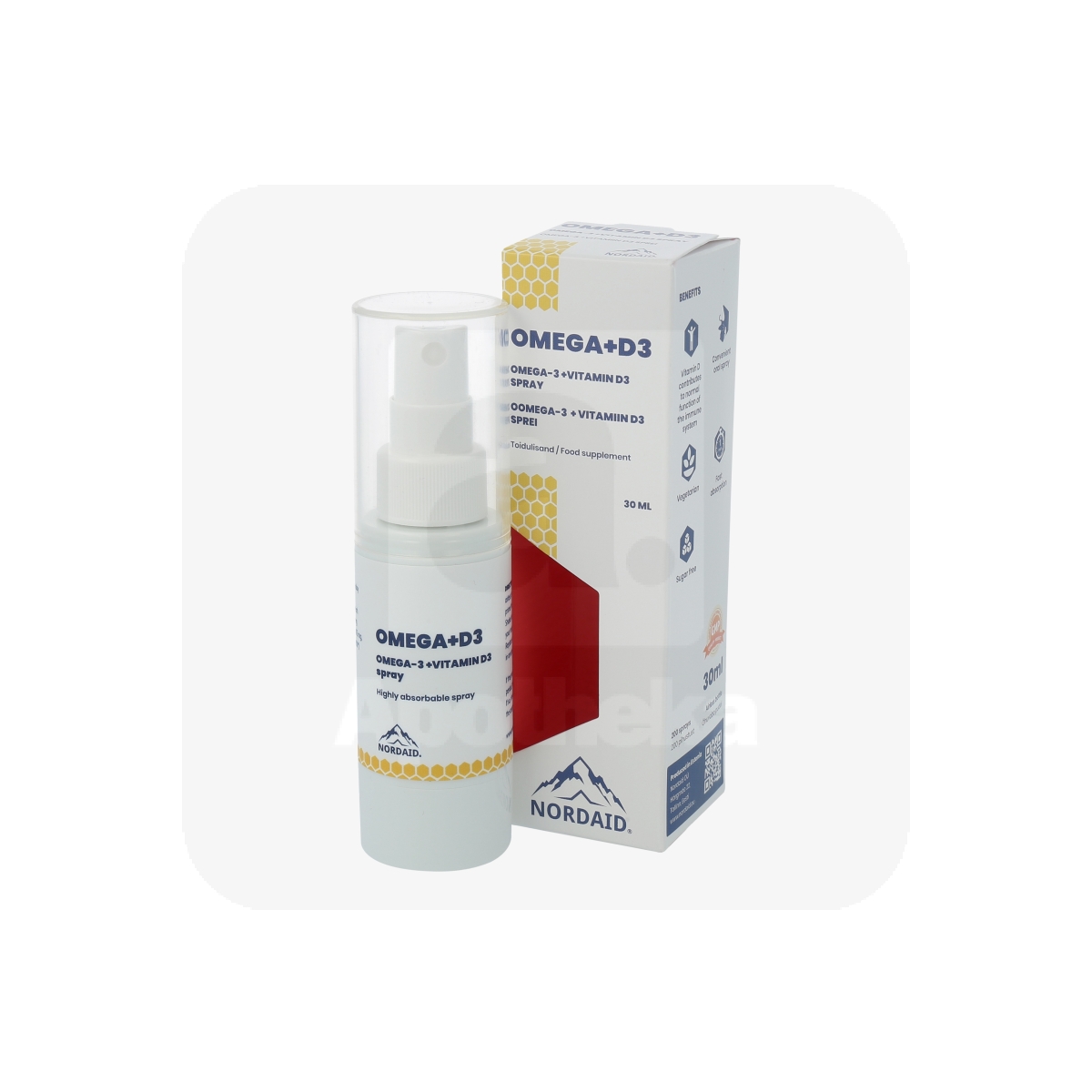 NORDAID OMEGA+D3 SPREI 30ML - Изображение товара