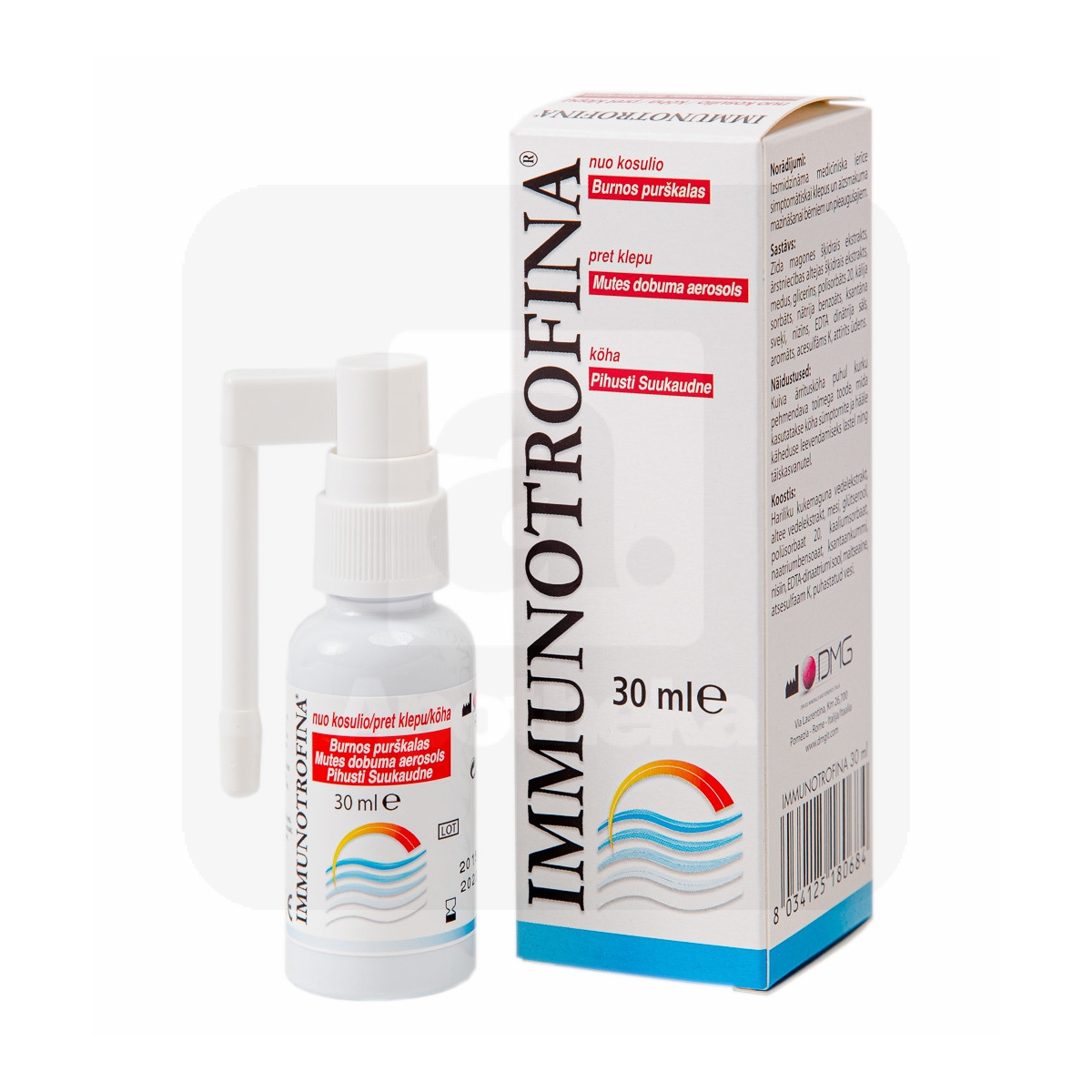 IMMUNOTROFINA KÖHA KURGUPIHUSTI 30ML - Изображение товара