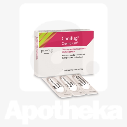 CANIFUG CREMOLUM VAGINAALSUPOSIIT 200MG  N3