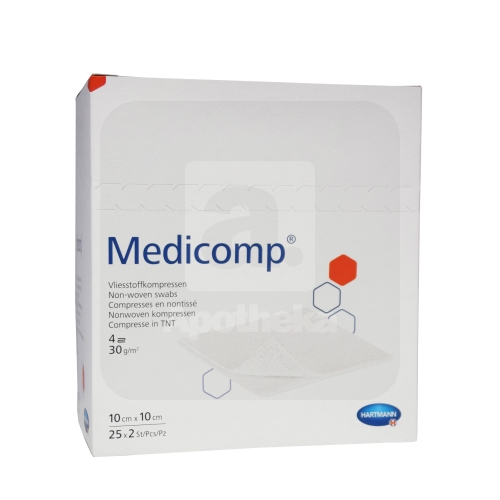 MEDICOMP TAMPOONID STERIILSED 10X10CM N25X2(4KIHTI) /411064/