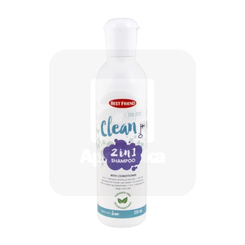 Best Friend Gear шампунь для собак 2IN1 250 мл