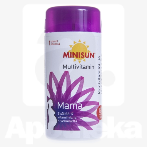 MINISUN MAMA MULTIVITAMIIN TBL N120