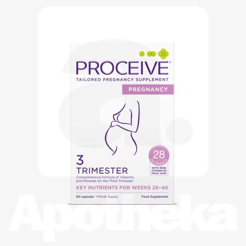 PROCEIVE PREGNANCY TRIMESTER 3 KAPSLID N60