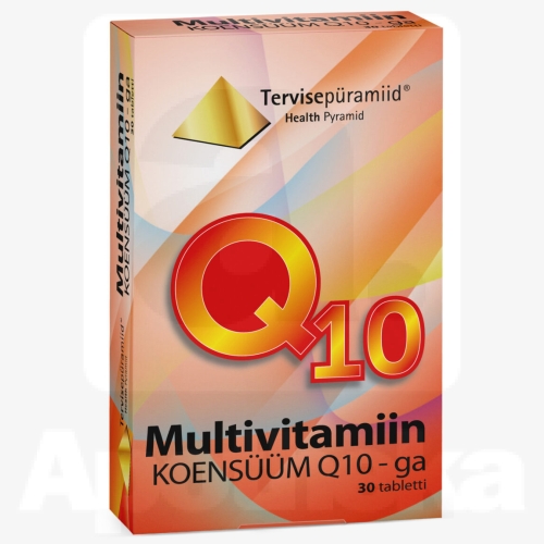 TERVISEPÜRAMIID MULTIVITAMIIN KOENSÜÜM Q10 TBL N30