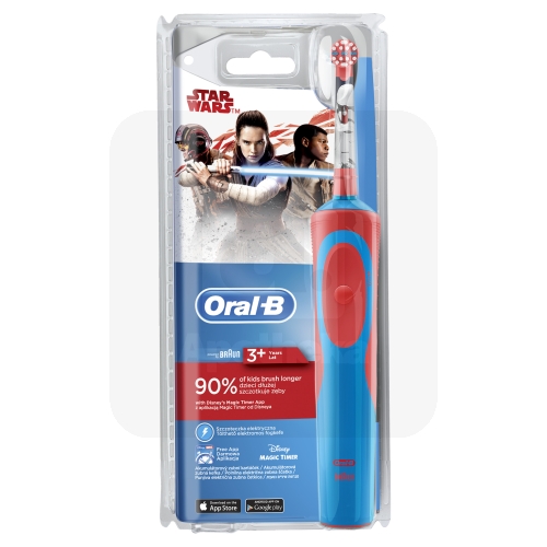 ORAL-B HAMBAHARI BRAUN LASTE D12.513 STAR WARS