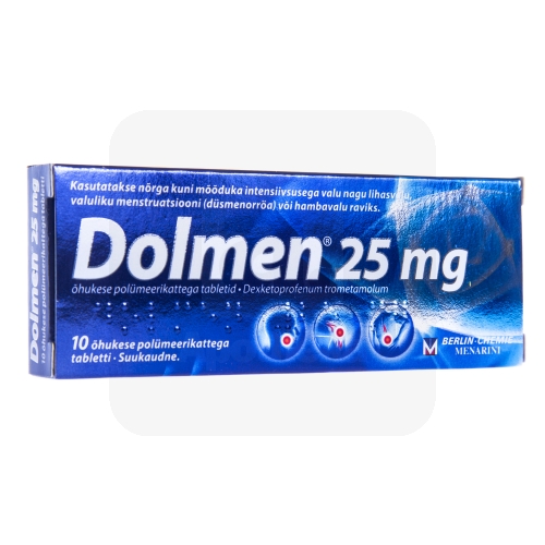 DOLMEN TBL 25MG N10