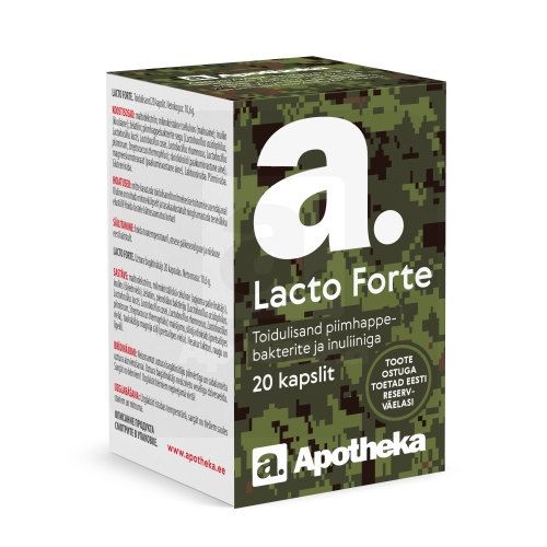 A. LACTO FORTE KAPSLID N20