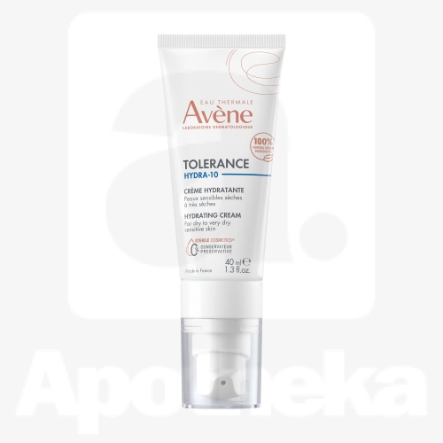 AVENE TOLERANCE HYDRA10 KREEM NIISUTAV 40ML