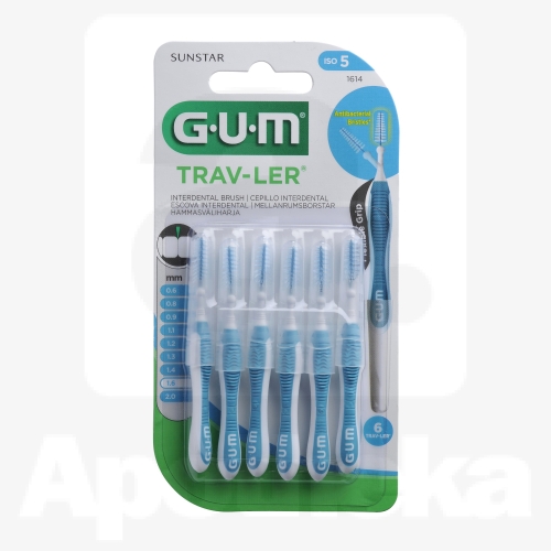 GUM TRAV-LER ИНТЕРДЕНТАЛЬНАЯ ЩЕТОЧКА 1,6MM N6/1614/