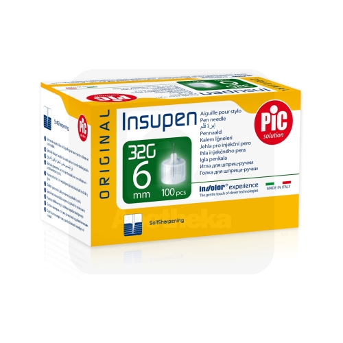 INSULIININÕELAD INSUPEN ORIGINAL 32G 0,23MM 6MM N100