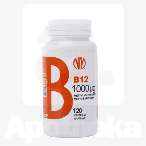 VITAMIIN B12 1000MCG KAPSLID N120