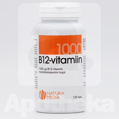 VITAMIIN B12 1000MCG KAPSLID N120