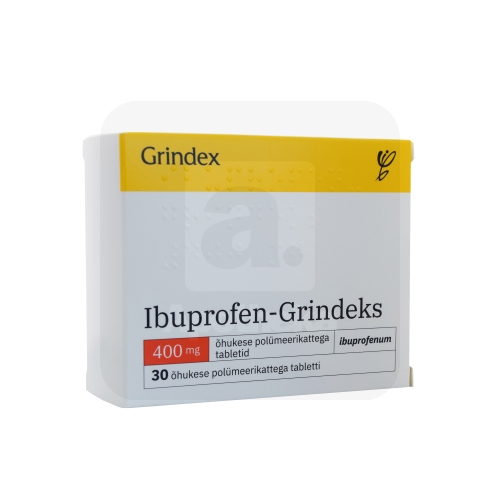 IBUPROFEN-GRINDEKS TBL 400MG N30