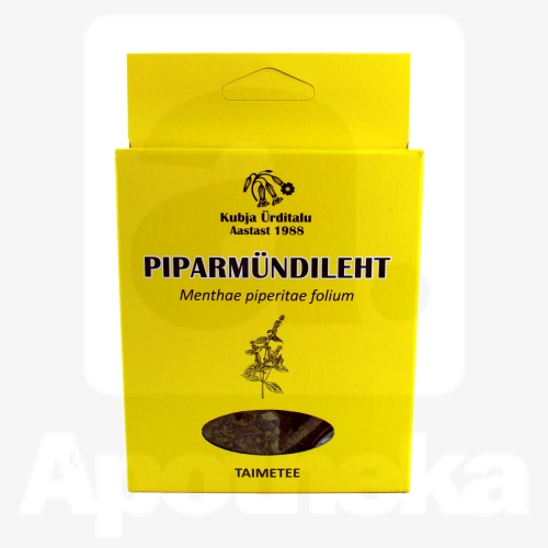 PIPARMÜNDILEHT (MENTHAE PIPERITAE FOLIA) 15G (KARP)