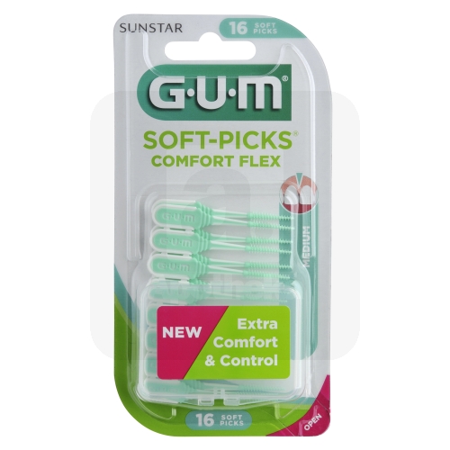 GUM HAMBAVAHEHARI SOFT-PICKS COMFORT FLEX REGULAR N16