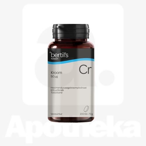 BERTILS KELASIN KROOM TBL 50MCG N200