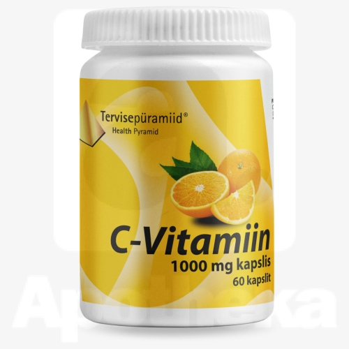TERVISEPÜRAMIID C-VITAMIIN KAPSLID 1000MG N60