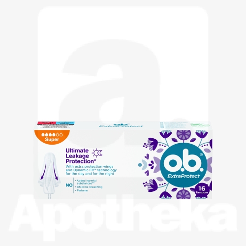 O.B. HÜG TAMPOONID EXTRA PROTECT SUPER N16