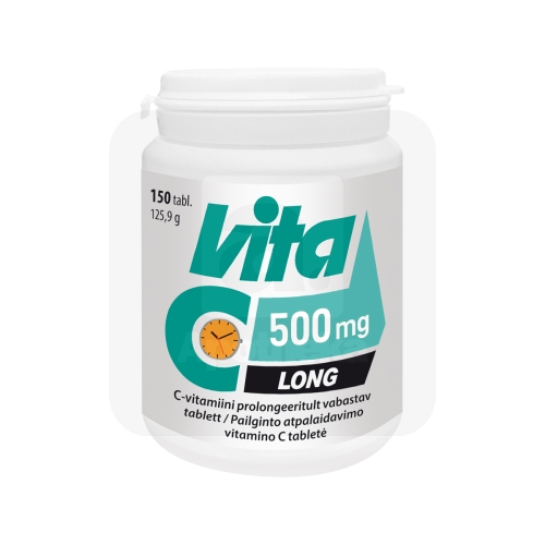 VITA C LONG TBL 500MG N150