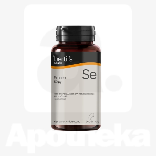BERTILS KELASIN SELEEN TBL 50MCG N200