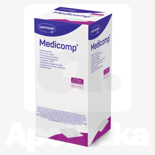 MEDICOMP TAMPOONID STER 7,5X7,5CM N5X40 /411052/