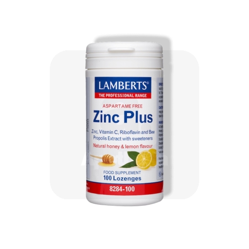 LAMBERTS TSINK PLUSS C-VITAMIINIGA PASTILLID N100