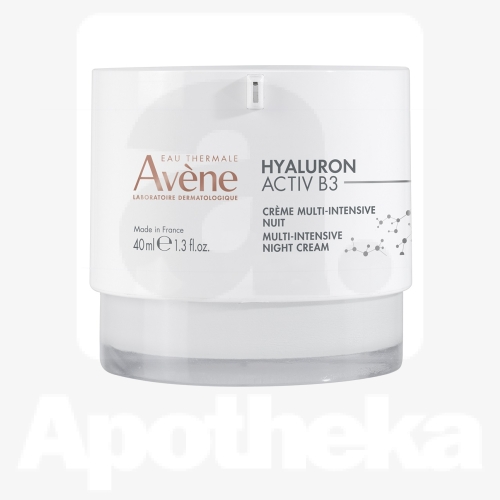AVENE HYALURON ACTIV B3 ÖÖKREEM INTENSIIVNE 40ML