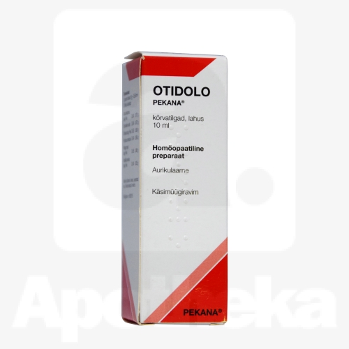 OTIDOLO PEKANA KÕRVATILGAD 10ML