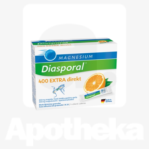 MAGNESIUM-DIASPORAL 400 EXTRA DIREKT GRAANULID N20