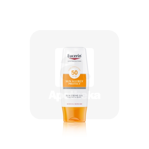 EUCERIN SUN PÄIKESEALLERGIAT ENNETAV KREEM-GEEL F50 150ML