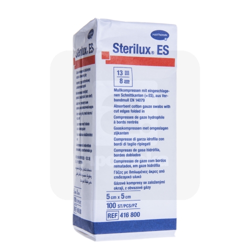 MARLI SALVRÄTIKUD MITTESTER. STERILUX ES 5X5CM N100 /416800/