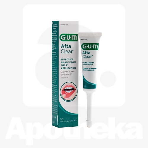 GUM AFTACLEAR SUUÕÕNE HAAVANDITE GEEL 10ML