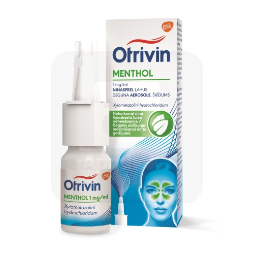 OTRIVIN MENTHOL NINASPREI 1MG/ML 10ML