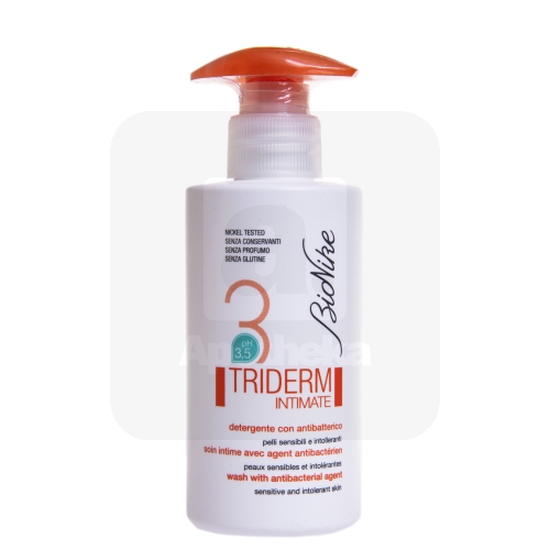 BioNike TRIDERM INTIMATE антибактериальное моющeе средство для интимной гигиены 250мл
