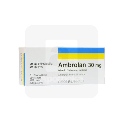 AMBROLAN TBL 30MG N20