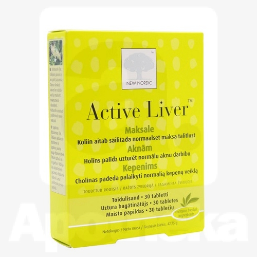 NEW NORDIC ACTIVE LIVER TBL N30