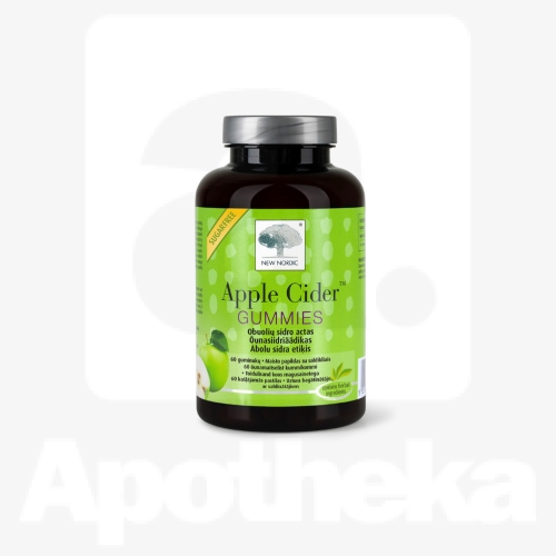 NEW NORDIC APPLE CIDER GUMMIES KUMMIKOMMID N60