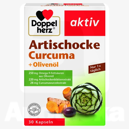 DOPPELHERZ AKTIV ARTISOKK+KURKUM+OLIIVIÕLI CAPS N30