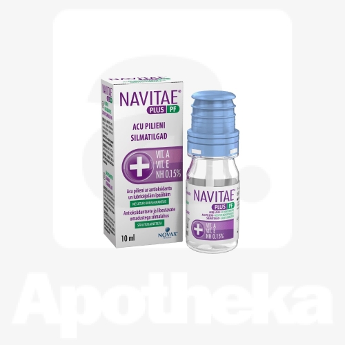 NAVITAE PLUS PF SILMATILGAD SÄILITUSAINETA 10ML