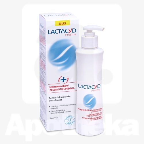 LACTACYD PHARMA INTIIMPESUVAHEND PREBIOOTIKUMIDEGA 250ML