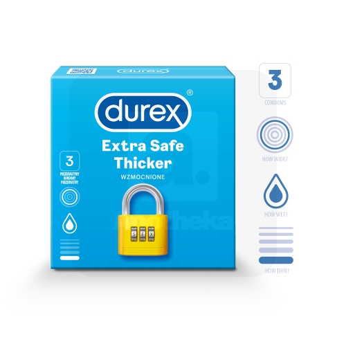 DUREX KONDOOMID EXTRA SAFE N3