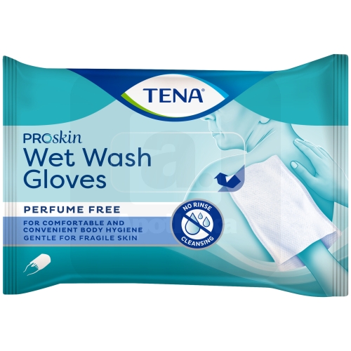 TENA WET WASH GLOVE PESUKINNAS 15X21CM N8 NIISUTATUD